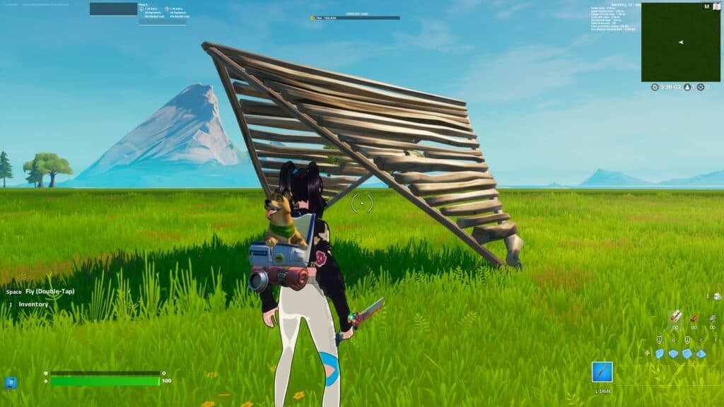 Fortnite Build Dorito Cone