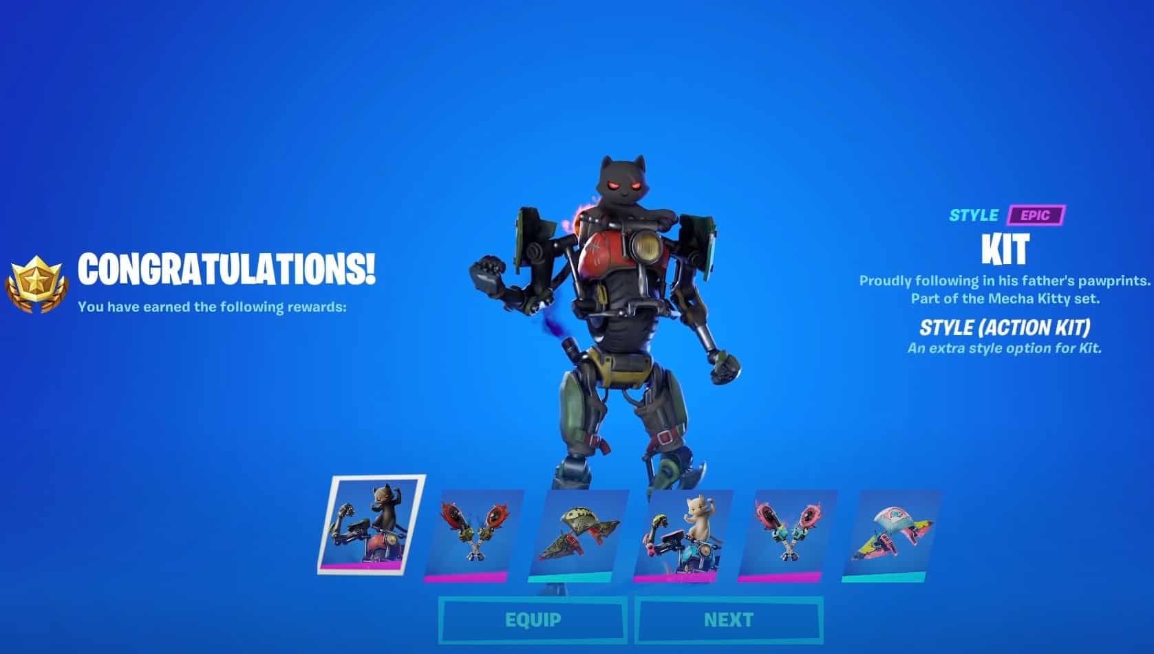 Kit Fortnite Skin Guide Meowscles Son Explained Fort Fanatics