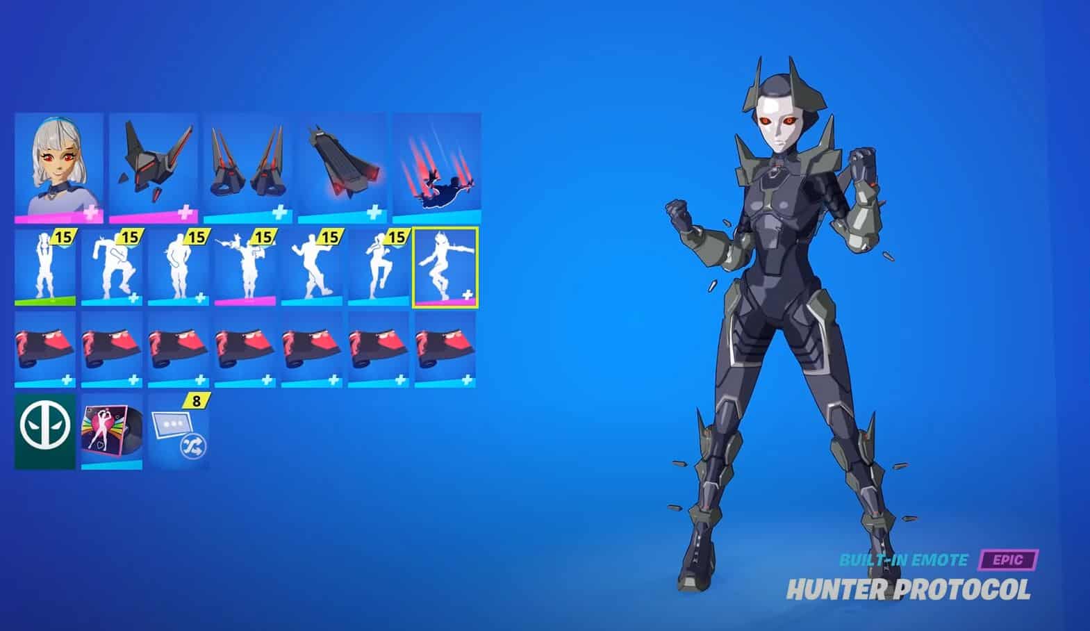 Lexa Fortnite Skin Hunter Protocol