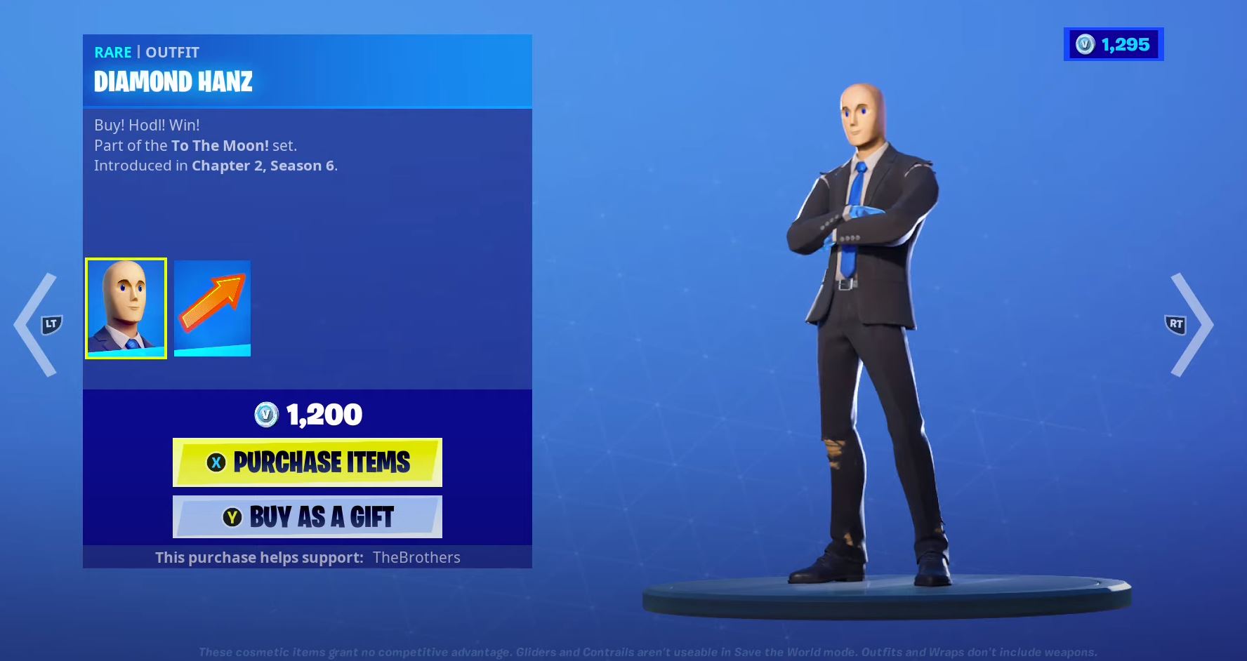 Fortnite Diamond Hanz Skin