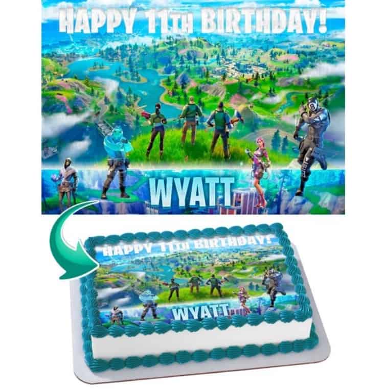 Chapter 2 Island Customizable Walmart Cake