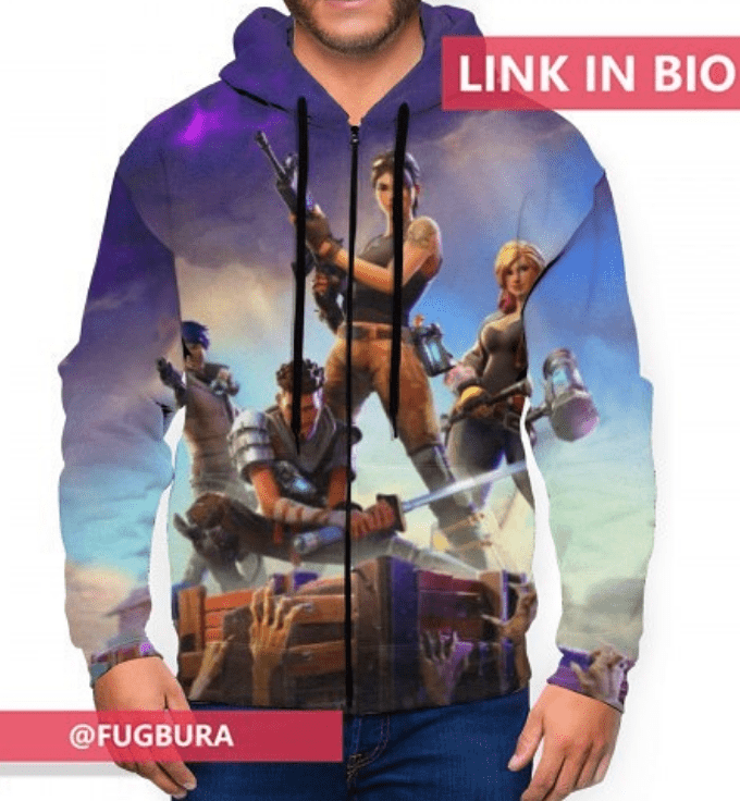 Classic Fortnite Artwork Hoodie