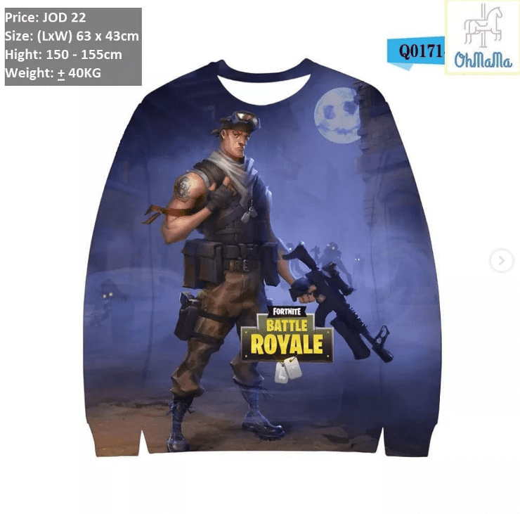 Fortnite Halloween Jonesy Sweatshirt