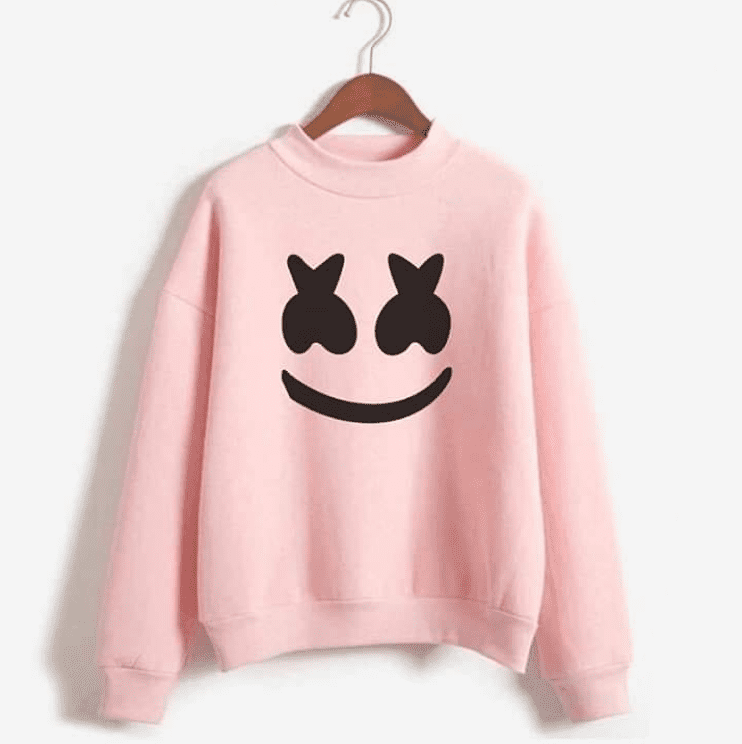 Pink Marshmello Sweatshirt