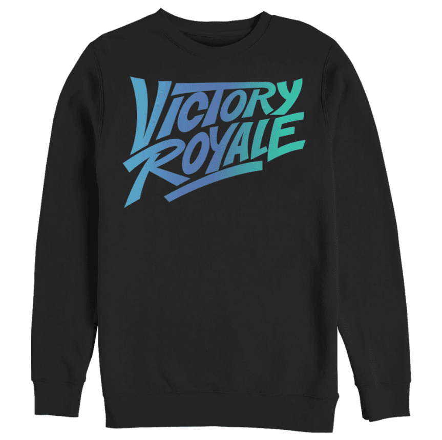 Victory Royale Gradient Blue Sweatshirt