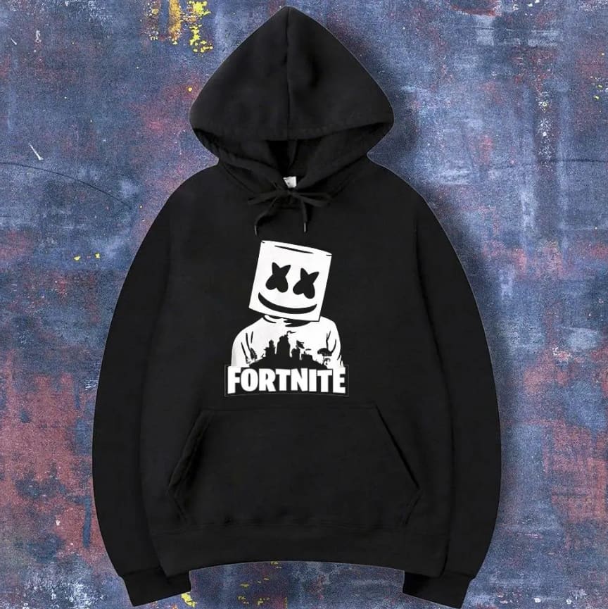 fortnite hoodie black