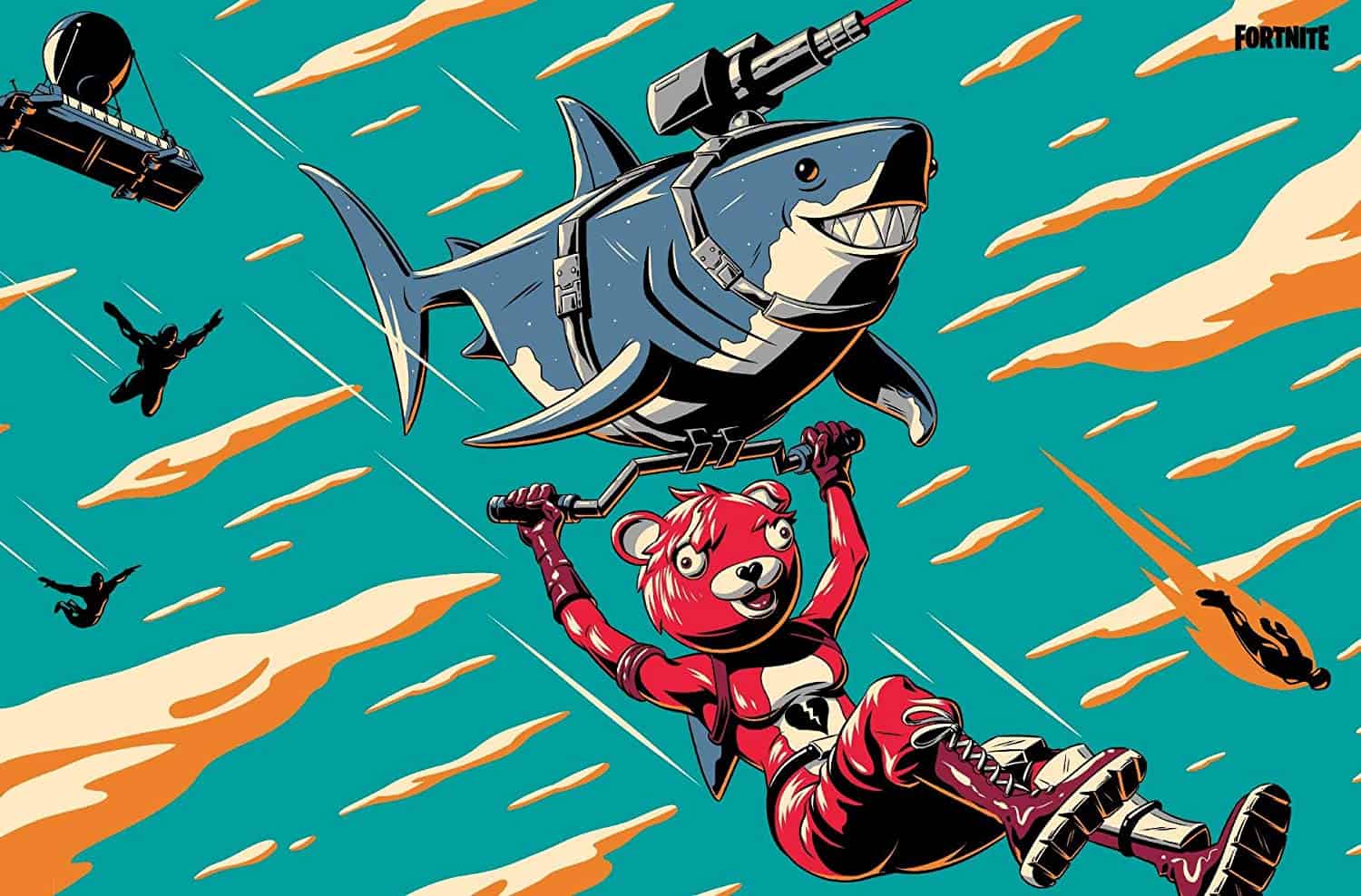 Cuddle Shark Team Leader Poster