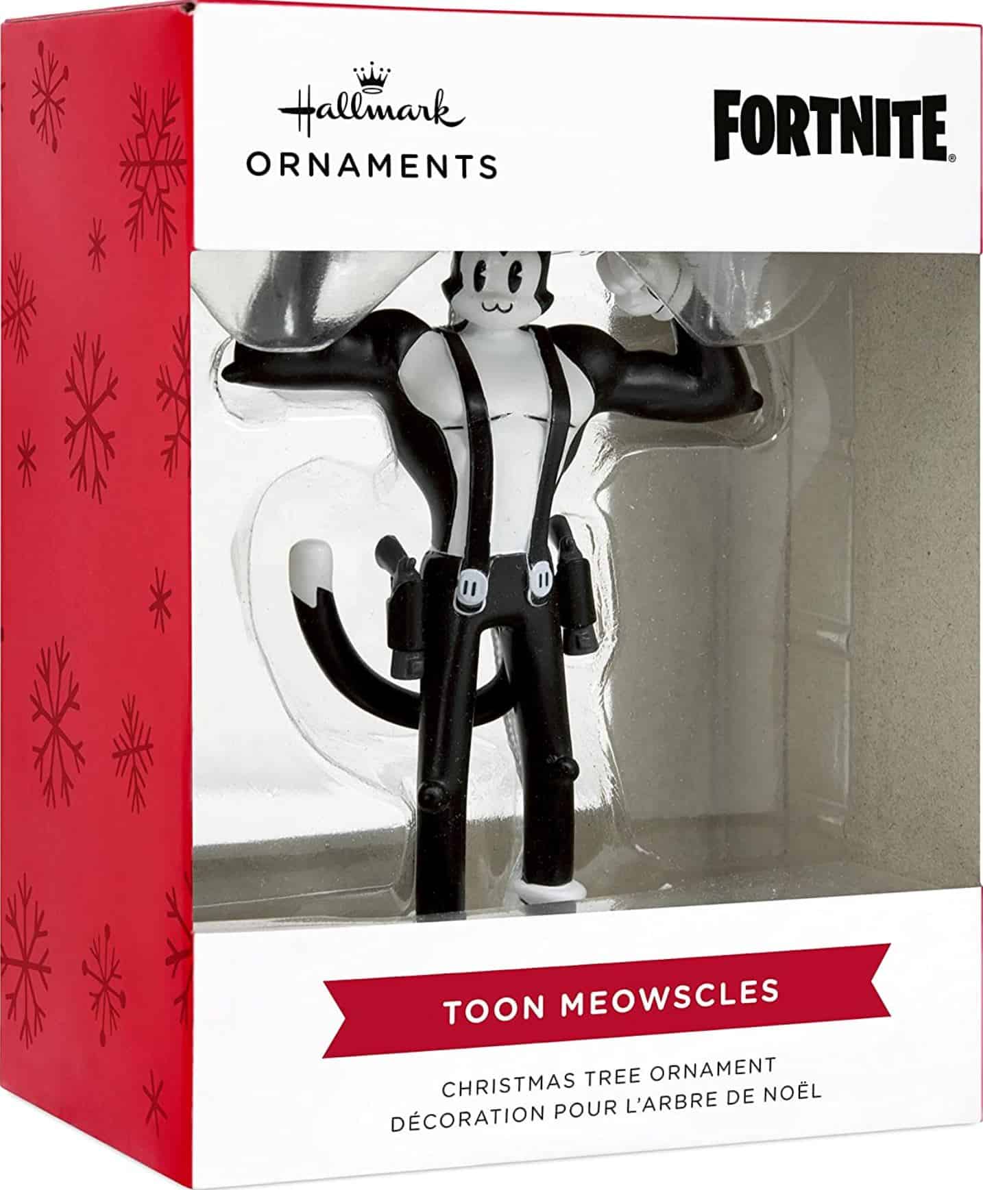 Toon Meowscles Holiday Ornament